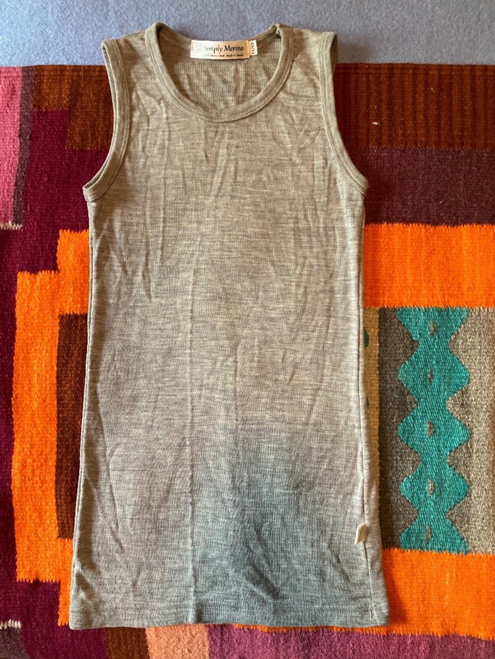 simply merino wool tank top 11/12